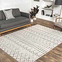 nuLOOM Moroccan Blythe Area Rug - 6' 7" x 9' Gray