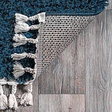 nuLOOM Neva 5' 3" x 7' 7" Modern Tasseled Shag Area Rug