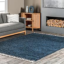 nuLOOM Neva 5' 3" x 7' 7" Modern Tasseled Shag Area Rug