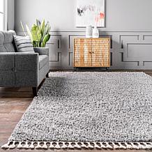 nuLOOM Neva Modern Tasseled Shag 4' x 6' Area Rug