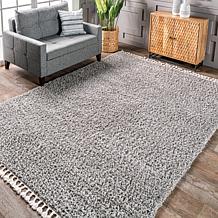 nuLOOM Neva Modern Tasseled Shag 6' 7" x 9' Area Rug