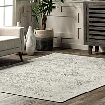 nuLOOM Odell Faded Vintage Area Rug - 6' 7" x 9' Ivory