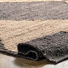 nuLOOM Pandora 6' x 9' Diamond Jute Area Rug 