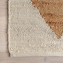 nuLOOM Pandora 6' x 9' Diamond Jute Area Rug 