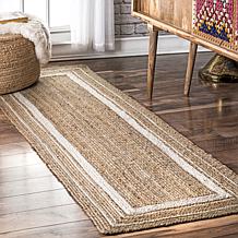 nuLOOM Rikki Coastal 2' 6" x 6' Braided Jute Area Rug
