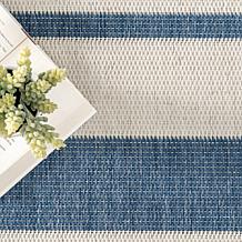 nuLOOM Robin 3' 9" x 5' 7" Multi Stripe Indoor/Outdoor Area Rug