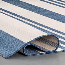 nuLOOM Robin 5' 3" x 7' 6" Multi Stripe Indoor/Outdoor Area Rug   