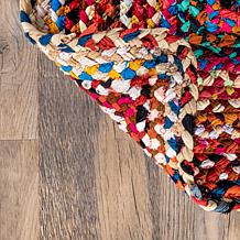 nuLOOM Tammara 2' 6" x 6' Bohemian Hand Braided Area Rug