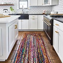 nuLOOM Tammara 2' 6" x 6' Bohemian Hand Braided Area Rug