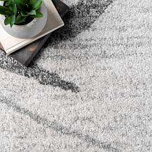 nuLOOM Thigpen Contemporary Area Rug - 2' 5" x 9' 5" Gray