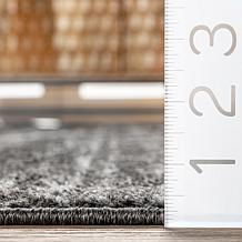 nuLOOM Thigpen Contemporary Area Rug-6' 7" x 9' Dark Gray