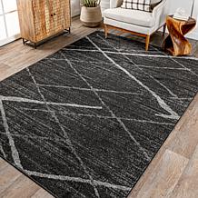 nuLOOM Thigpen Contemporary Area Rug-6' 7" x 9' Dark Gray