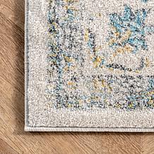 nuLOOM Verona Vintage Persian Area Rug - 8' x 10' Blue