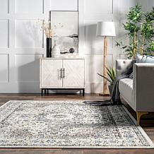 nuLOOM Verona Vintage Persian Area Rug - 8' x 10' Grey