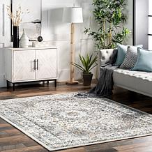 nuLOOM Verona Vintage Persian Area Rug - 8' x 10' Grey