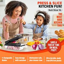 Nutrislicer XL All-in-One Mandoline Vegetable Slicer and Chopper