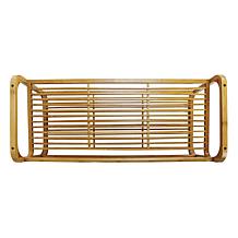 Oceanstar 2 Tier Bamboo Shoe Rack