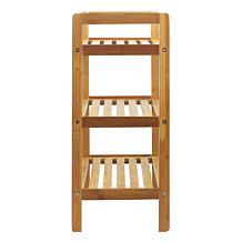 Oceanstar 3 Tier Bamboo Shoe Rack Natural