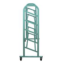 Oceanstar 5 Tier Metal Shoe Rack Turquoise