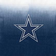 Officially Licensed Littlearth NFL One Size Dip Dye Poncho - Cowboys