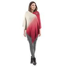 Officially Licensed Littlearth NFL One Size Dip Dye Poncho - 49ers