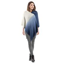 Officially Licensed Littlearth NFL One Size Dip Dye Poncho - Patriots