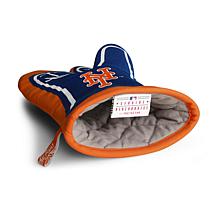 Officially Licensed MLB #1 Oven Mitt - New York Mets