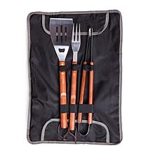 Officially Licensed MLB 3-Piece BBQ Tote & Grill Set - Yankees
