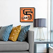Officially Licensed MLB 3D Logo Series 12 x 12 Wall Art-San Francisco