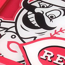 Officially Licensed MLB 3D Logo Series Coaster - Cincinnati Reds