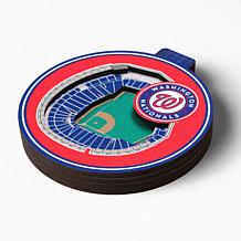 Officially Licensed MLB 3D StadiumView Ornament 2-Pack - Nationals