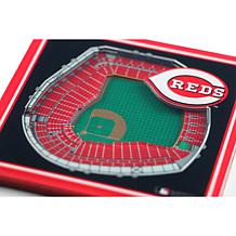 Officially Licensed MLB 3D StadiumViews Coaster Set - Cincinnati Reds