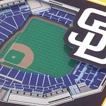 Officially Licensed MLB 3D StadiumViews Coaster Set - San Diego Padres