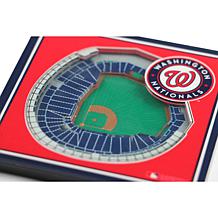Officially Licensed MLB 3D StadiumViews Coasters-Washington Nationals