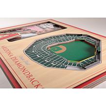 Officially Licensed MLB 3D StadiumViews Frame - Arizona Diamondbacks