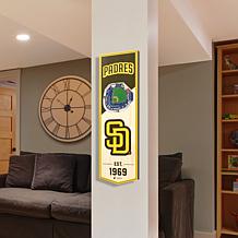 Officially Licensed MLB 6" x 19" 3-D Stadium Banner - San Diego Padres