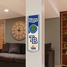Officially Licensed MLB 6" x 19" 3-D Stadium Banner - Tampa Bay Rays
