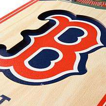 Officially Licensed MLB 6" x 19" 3D Stadium Banner - Boston Red Sox
