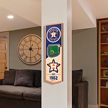 Officially Licensed MLB 6" x 19" 3D Stadium Banner - Houston Astros 