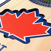 Officially Licensed MLB 6" x 19" 3D Stadium Banner - Toronto Blue J...