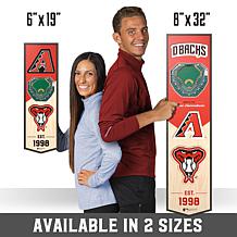 Officially Licensed MLB 6x19 3-D Stadium Banner - Arizona Diamondba...