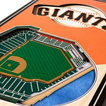 Officially Licensed MLB 6x19" 3D Stadium Banner - San Francisco Giants