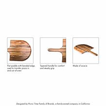 Officially Licensed MLB Acacia Pizza Peel Serving Paddle - St. Louis