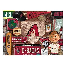 Officially Licensed MLB Arizona Diamondbacks 500-Piece Retro Puzzle