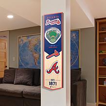 Officially Licensed MLB Atlanta Braves 3D Stadium Banner