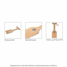 Officially Licensed MLB BBQ Grill Scraper with Bottle Opener - Oakland