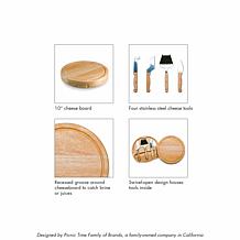 Officially Licensed MLB Cheese Cutting Board & Tools Set - Atlanta