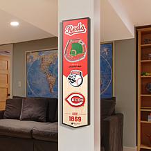 Officially Licensed MLB Cincinnati Reds 3D Stadium Banner
