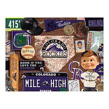 Officially Licensed MLB Colorado Rockies Retro Series 500-Piece Puzzle