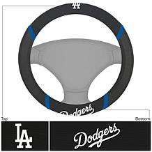 Officially Licensed MLB Dodgers Embroidered Steering Wheel Cover